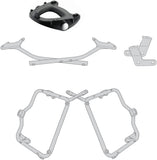 Rear-Rack Monolock + Side-Case Holder K33 Monokey Side - Kappa Moto Compatible With Yamaha Fz-6 - Fazer (2004-2006)