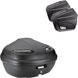 Koffer K47Nt + Seitenkoffer K22N + Seitenkoffer-Trager - Kappa Moto Kompatibel Mit Honda Nc 750 S (2016-2020)