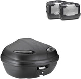 Koffer K47Nt + Seitenkoffer Kgr46 + Seitenkoffer-Trager - Kappa Moto Kompatibel Mit Honda Nc 750 X - Dct (2014-2015)