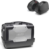 Top Case Kgr33 + Side-Cases K33N + Holder + Side-Case Holder - Kappa Moto Compatible With Yamaha Fz-6 - Fazer (2004-2006)