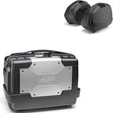 Top Case Kgr46 + Side-Cases K33N + Holder + Side-Case Holder - Kappa Moto Compatible With Yamaha Fz-6 - Fazer (2004-2006)