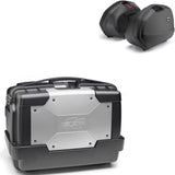 Koffer Kgr46 + Seitenkoffer K33N + Seitenkoffer-Trager - Kappa Moto Kompatibel Mit Honda Cbf 1000 - Abs (2006-2009)
