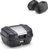 Top Case Kgr52 + Side-Cases K33N + Holder + Side-Case Holder - Kappa Moto Compatible With Yamaha Fz-6 - Fazer (2004-2006)