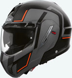 Klapphelm Für Motorrad Airoh Mathisse Ii - Mth2G32 Thermoplastic Hrt Mattorange Genius Grösse Xxxl