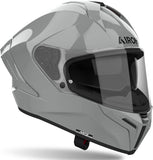Integralhelm Für Motorrad Airoh Matryx - Mx98 Composite Carbon Betongrau Gloss Color Grösse Xs
