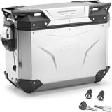 Einzelne Seitentasch Rechts Monokey Cam-Side Trekker Outback Evo Smart Aluminium + Schloss 37 Lt Givi Trekker Outback Evo Smart Aluminium Argent Grösse 37 Lt.