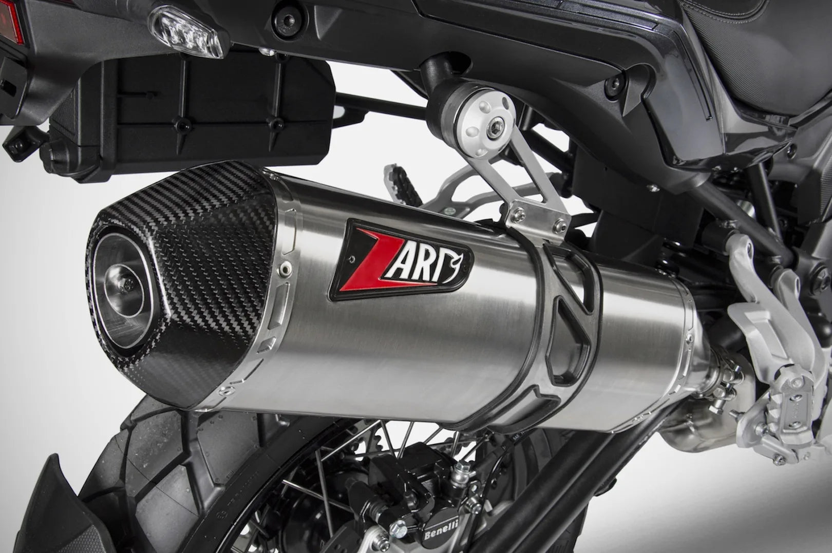 Auspuffendstück Mit Geräuschzulassung Edelsthal Endkappe Carbon - Zard Kompatibel Mit Benelli Trk 502 (2021-2022)