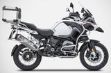 Auspuffendstück Mit Geräuschzulassung Penta-R Edelsthal Endkappe Carbon - Zard Kompatibel Mit Bmw R 1200 Gs (2017-2018)