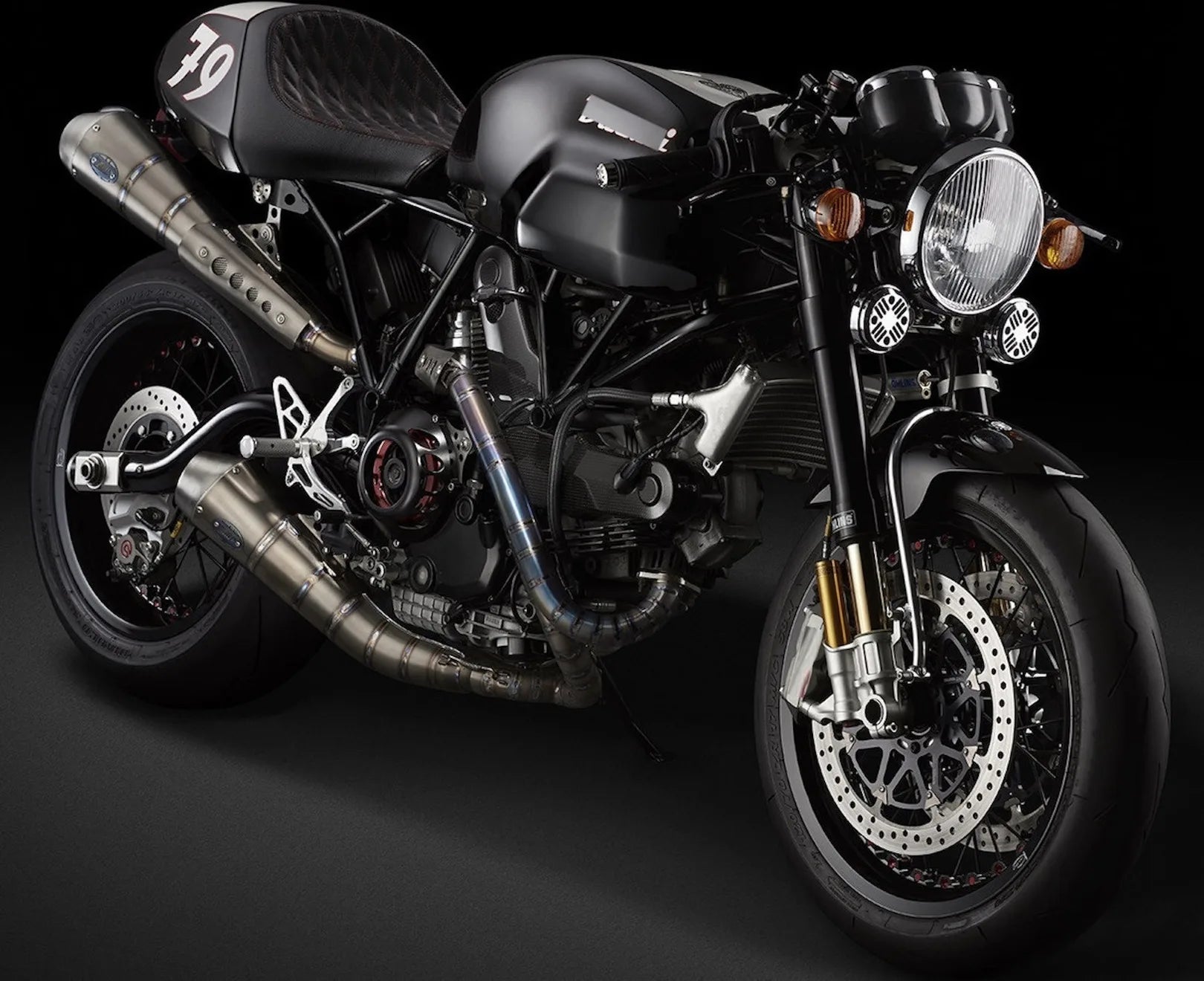 Komplette Abgasanlage Mit Katalysator Und Geräuschzulassung Edelsthal - Zard Kompatibel Mit Ducati Ducati Sport 1000 (2007-2009)