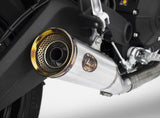 Auspuffendstück Mit Geräuschzulassung Zuma Edelsthal Endkappe Bronze - Zard Kompatibel Mit Ducati Scrambler 800 (2021-2022)