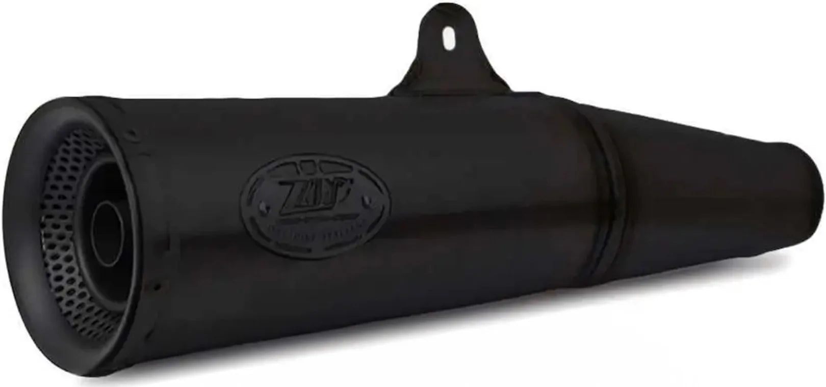 Komplette Auspuffanlage Ohne Katalysator Und Mit Geräuschzulassung Zuma Edelsthal Schwarz Endkappe Alu Schwarz - Zard Kompatibel Mit Ducati Scrambler 800 (2015-2016)