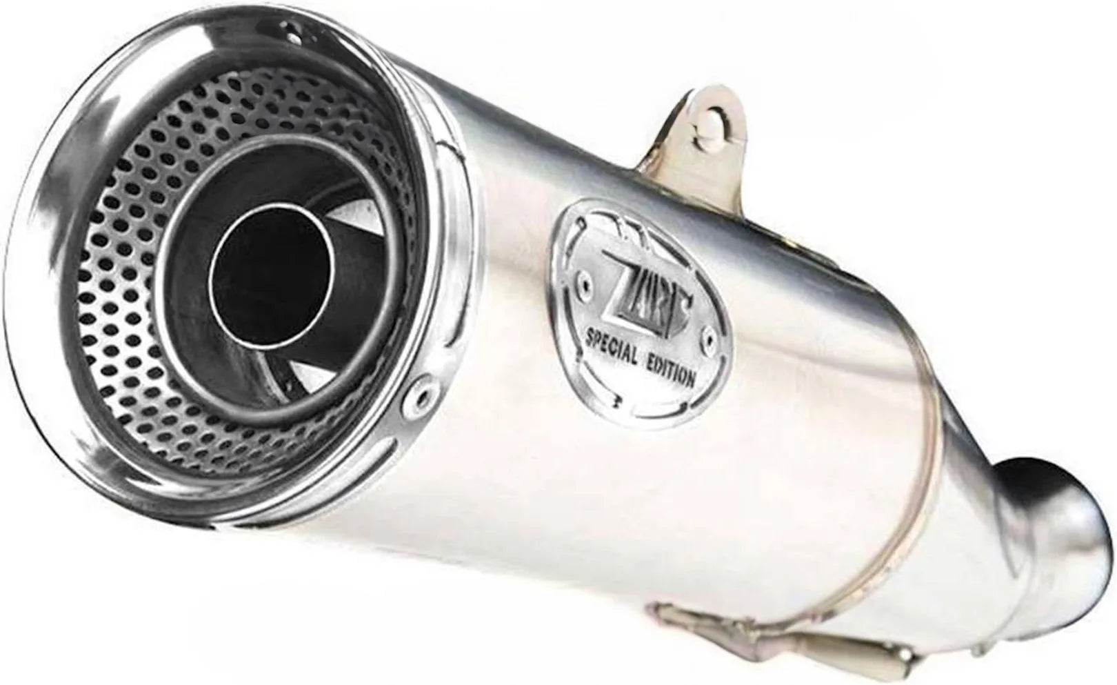 Komplette Auspuffanlage Ohne Katalysator Und Mit Geräuschzulassung Zuma Edelsthal Endkappe Alu - Zard Kompatibel Mit Ducati Scrambler 800 (2015-2016)