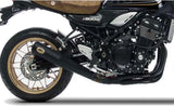 Komplette Abgasanlage Mit Katalysator Und Geräuschzulassung Edelsthal Schwarz - Zard Kompatibel Mit Kawasaki Z 900 Rs (2018-2020)