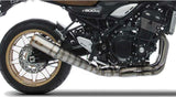 Complete Catalytic Exhaust System With Sound Certification Titanium - Zard Compatible With Kawasaki Z 900 Rs (2018-2020)
