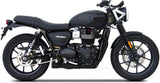 Auspuffendstück Mit Geräuschzulassung Edelsthal Schwarz - Zard Kompatibel Mit Triumph Speed Twin 900 (2021-2023)