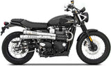 Auspuffendstück Mit Geräuschzulassung Six Days Edelsthal - Zard Kompatibel Mit Triumph Scrambler 900 (2017-2023)