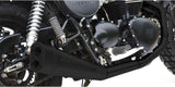 Komplette Abgasanlage Mit Katalysator Und Geräuschzulassung Short Low Edelsthal Schwarz - Zard Kompatibel Mit Triumph Bonneville T100 (2001-2016)