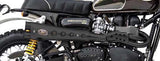Komplette Abgasanlage Mit Katalysator Und Geräuschzulassung Special Edition High Edelsthal Schwarz - Zard Kompatibel Mit Triumph Scrambler 900 (2001-2016)