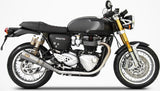 Auspuffendstück Mit Geräuschzulassung Titan - Zard Kompatibel Mit Triumph Thruxton 1200 R (2017-2020)