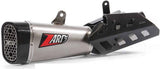 Auspuffendstück Mit Geräuschzulassung Short Edelsthal Endkappe Carbon - Zard Kompatibel Mit Triumph Street Triple 765 (2017-2019)