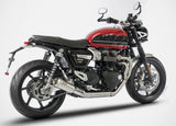 Auspuffendstück Mit Geräuschzulassung Sp Edelsthal - Zard Kompatibel Mit Triumph Speed Twin 1200 (2019-2020)