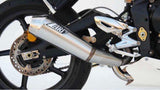 Exhaust Tip With Noise Certification Stainless Steel - Zard Compatible With Triumph Street Triple 675 (2007-2012)