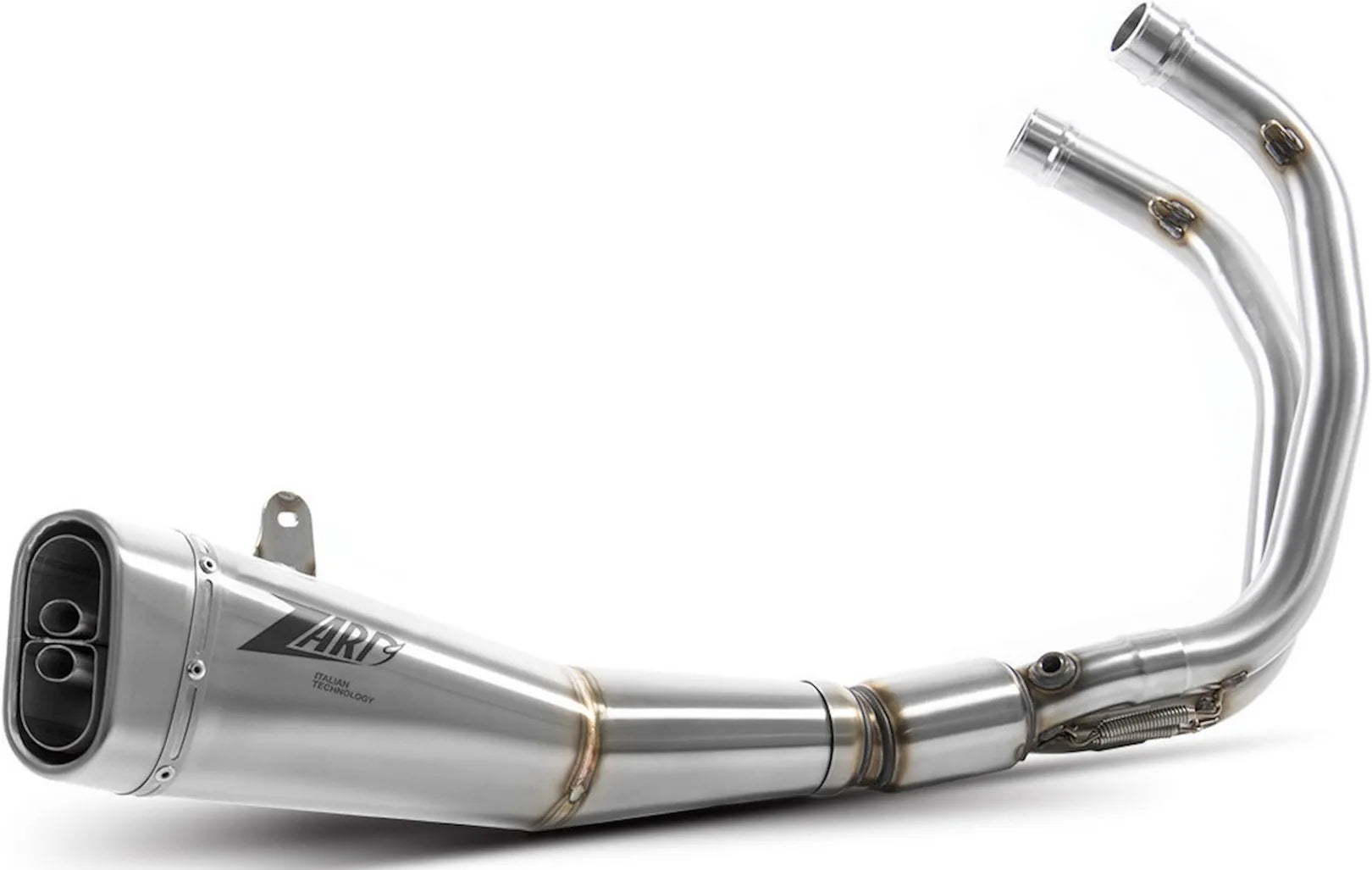 Komplette Abgasanlage Mit Katalysator Und Geräuschzulassung Edelsthal - Zard Kompatibel Mit Yamaha Xsr 700 (2014-2016)