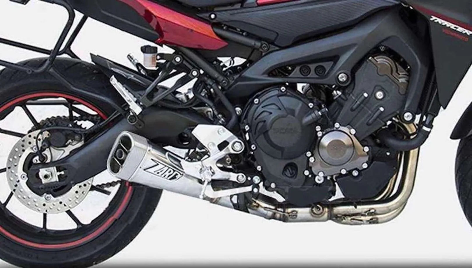 Komplette Abgasanlage Mit Katalysator Und Geräuschzulassung Edelsthal - Zard Kompatibel Mit Yamaha Tracer 900 (2015-2016)