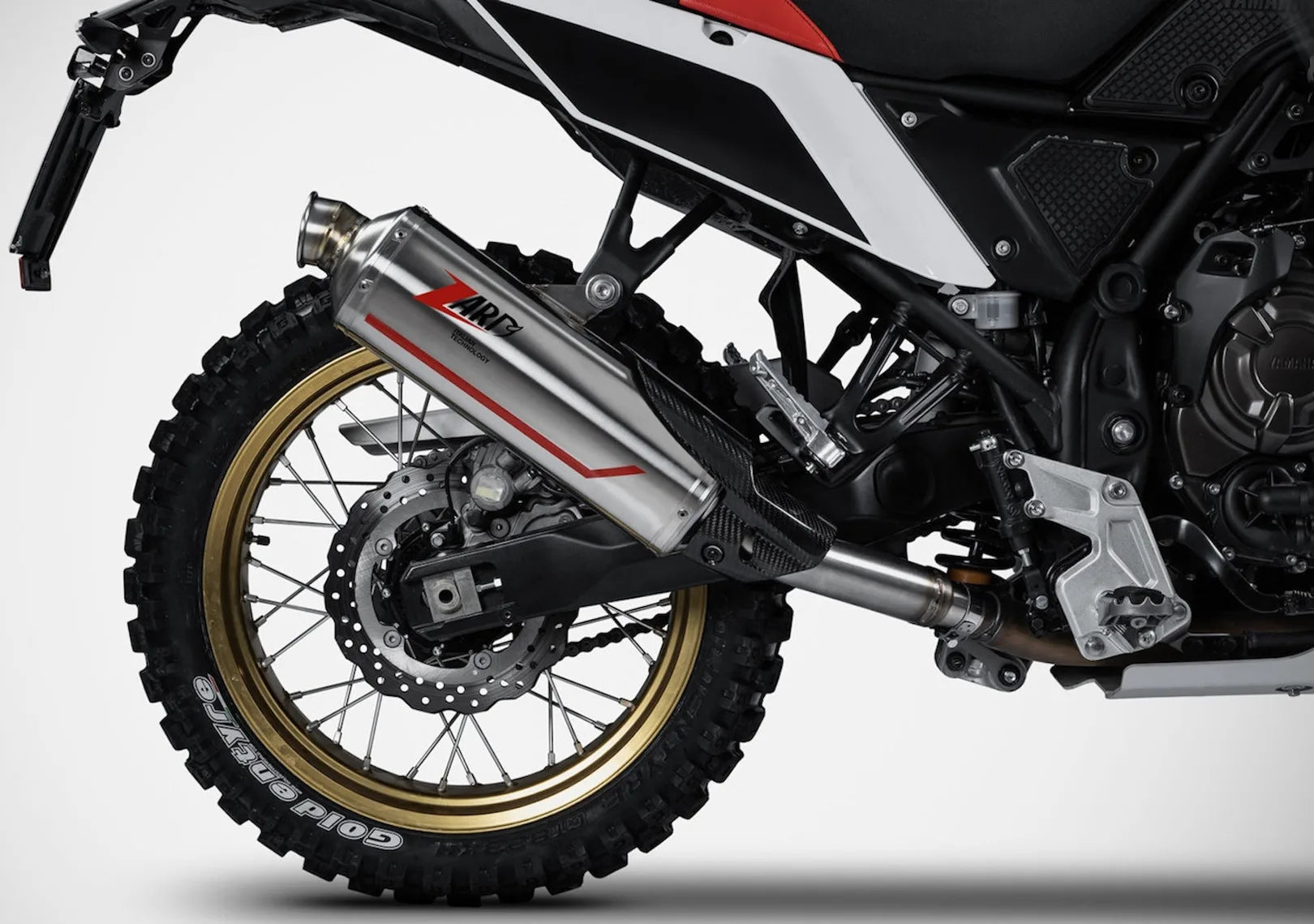 Komplette Auspuffanlage Ohne Katalysator Und Mit Geräuschzulassung Sabbia Edelsthal - Zard Kompatibel Mit Yamaha Ténéré 700 (2021-2023)