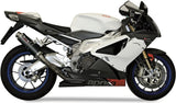 Doppelauspuffanlage Ohne Katalysator Mit Geräuschzulassung Gp Carbon - Mivv Kompatibel Mit Aprilia Tuono Fighter 1000 (2006-2010)