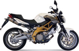 Doppelauspuffanlage Mit Geräuschzulassung Suono Edelstahl Carbon - Mivv Kompatibel Mit Aprilia Shiver 750 (2008-2016)