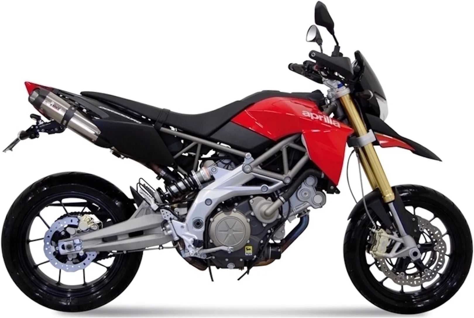 Doppelauspuffanlage Mit Geräuschzulassung Suono Edelstahl Carbon - Mivv Kompatibel Mit Aprilia Dorsoduro 750 (2008-2016)
