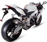Katalysiertes Auspuffendstück Mit Geräuschzulassung Gp Carbon - Mivv Kompatibel Mit Aprilia Rsv4 (2009-2016)