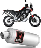 Auspuffendstück Mit Geräuschzulassung Dakar Edelstahl - Mivv Kompatibel Mit Aprilia Tuareg 660 (2022-2024)
