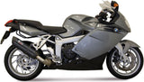 Non-Catalytic Exhaust Tip With Sound Certification Suono Steel Black Carbon - Mivv Compatible With Bmw K 1200 S (2005-2008)