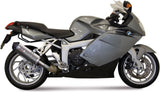 Katalysiertes Auspuffendstück Mit Geräuschzulassung Oval Titan Carbon - Mivv Kompatibel Mit Bmw K 1200 R (2005-2008)
