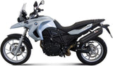 Auspuffendstück Mit Geräuschzulassung Suono Stahl Schwarz Carbon - Mivv Kompatibel Mit Bmw F 650 Gs (2008-2012)