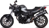 Auspuffendstück Mit Geräuschzulassung Speed Edge Stahl Schwarz Carbon - Mivv Kompatibel Mit Bmw F 800 R (2009-2020)