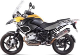 Exhaust Tip With Noise Certification Oval Titanium Carbon - Mivv Compatible With Bmw R 1200 Gs (2010-2012)