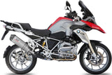 Auspuffendstück Mit Geräuschzulassung Oval Titan Carbon - Mivv Kompatibel Mit Bmw R 1200 Gs (2013-2018)