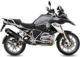 Auspuffendstück Mit Geräuschzulassung Speed Edge Stahl Schwarz Carbon - Mivv Kompatibel Mit Bmw R 1200 Gs Adventure (2013-2018)