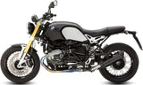 Auspuffendstück Mit Geräuschzulassung Suono Stahl Schwarz Carbon - Mivv Kompatibel Mit Bmw R Nine T 1200 (2014-2020)