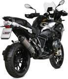 Auspuffendstück Mit Geräuschzulassung Oval Titan Carbon - Mivv Kompatibel Mit Bmw R 1250 Gs Adventure (2019-2023)