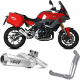 Komplette Auspuffanlage Ohne Katalysator Und Mit Geräuschzulassung X-M1 Titan - Mivv Kompatibel Mit Bmw F 900 Xr (2020-2024)