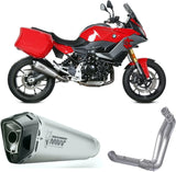 Komplette Auspuffanlage Ohne Katalysator Und Mit Geräuschzulassung Delta Race Edelstahl Carbon - Mivv Kompatibel Mit Bmw F 900 Xr (2020-2024)