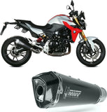 Auspuffendstück Mit Geräuschzulassung Delta Race Stahl Schwarz Carbon - Mivv Kompatibel Mit Bmw F 900 R (2020-2024)