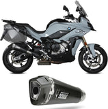 Auspuffendstück Mit Geräuschzulassung Delta Race Stahl Schwarz Carbon - Mivv Kompatibel Mit Bmw S 1000 Xr (2020-2024)