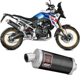 Auspuffendstück Mit Geräuschzulassung Dakar Stahl Schwarz - Mivv Kompatibel Mit Bmw F 900 Gs (2024)