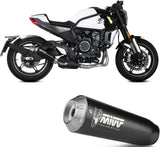 Auspuffendstück Mit Geräuschzulassung X-M1 Stahl Schwarz - Mivv Kompatibel Mit Cfmoto 700 Cl-X (2023-2024)