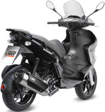 Komplette Auspuffanlage Ohne Katalysator Und Mit Geräuschzulassung Urban Edelstahl - Mivv Kompatibel Mit Gilera Nexus 300 (2008-2013)
